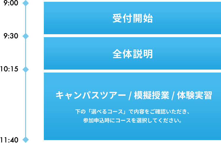スケジュール