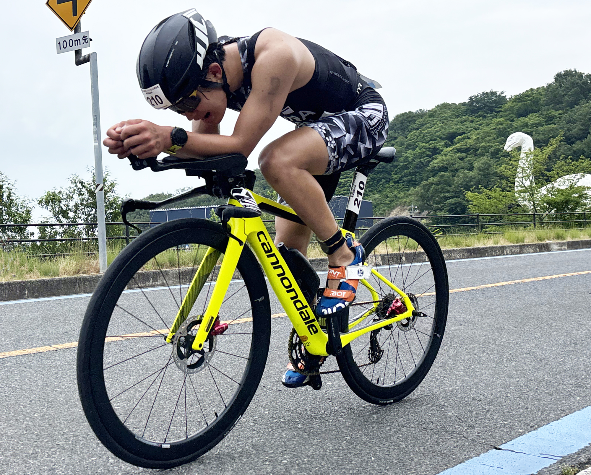 トライアスロン尾道因島大会で知名透真さんが3位入賞 日本学生選手権への出場権を獲得